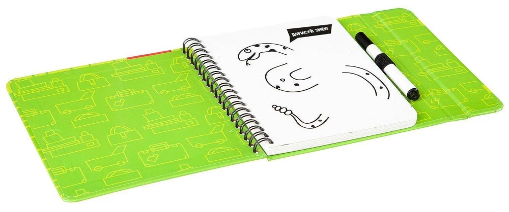 Компактные развивающие игры в дорогу - Дорисуй!